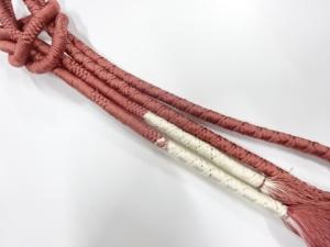正絹　手組帯締め